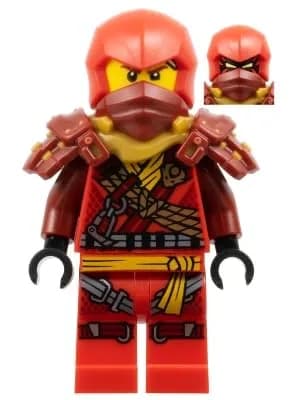 LEGO Ninjago Dragons Rising Season 2 Kai Climber Minifigure with Swords | ASTM-Tested Educational Toy Figure thumbnail 4