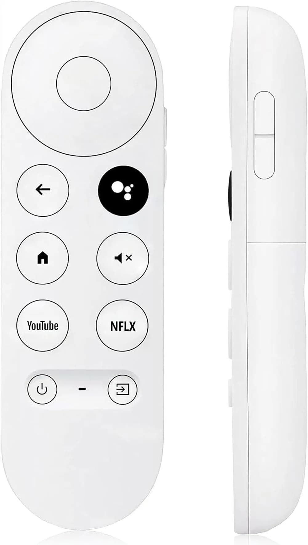 Dayume Voice Remote Control for Google Chromecast 4K TV | Compatible with G9N9N & GA01920-US (Snow) (70-120c) - main product image