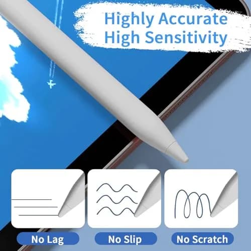 JXYHMY Stylus Pens for Touch Screens | Universal Fine Point iPad Pencil, Magnetic & Quick Charge thumbnail 5
