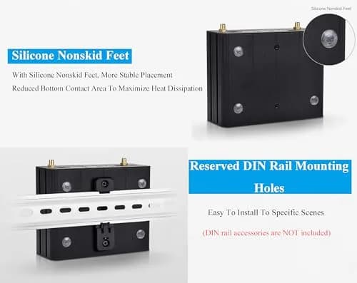 UeeKKoo Jetson Orin Aluminum Alloy Case with Camera Holder, Silver | Active + Passive Cooling thumbnail 6