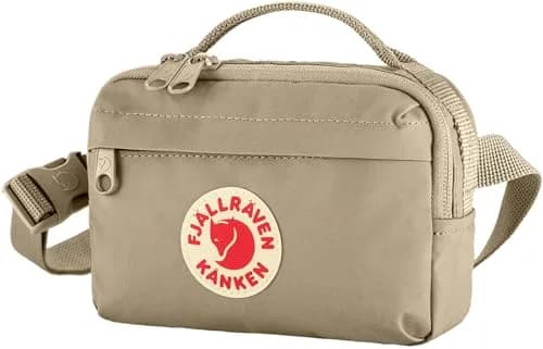 Fjällräven Kanken Hip Pack, Fossil | Water-Resistant Vinylon F Fabric, Compact & Durable thumbnail 1