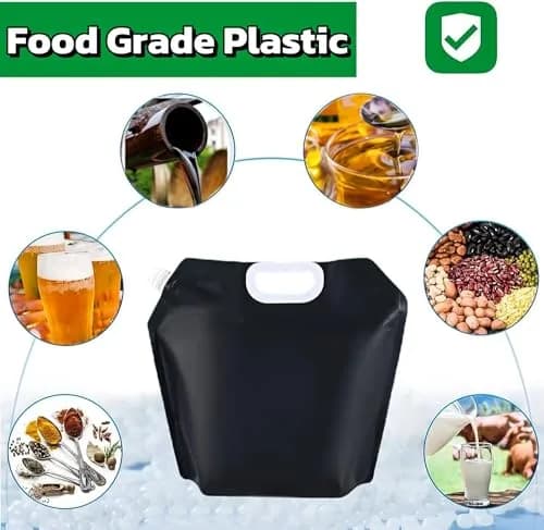 ARIESEE Black 5L Ice Bath Bags (3 Pack) | Leakproof Portable Cold Plunge Tubs for Muscle Recovery thumbnail 10