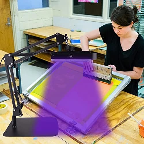 Dorhui 60W LED Exposure Unit for Screen Printing, UV Light 15.5 cm x 23.5 cm | Fast Curing for Emulsion & Cyanotypes thumbnail 5