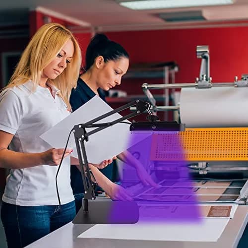 Dorhui 60W LED Exposure Unit for Screen Printing, UV Light 15.5 cm x 23.5 cm | Fast Curing for Emulsion & Cyanotypes thumbnail 6
