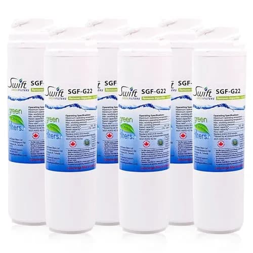 Swift Green Filters SGF-GSWF Compatible Refrigerator Water Filter for GE GSWF Kenmore 46-9914, EFF-6023A | 6 Pack, NSF Certified, 2000-Gallon Capacity thumbnail 1