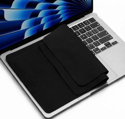 MUBUY-GOL 2 Pack Microfiber Cleaning Cloth 13" | Screen & Keyboard Protector for MacBook & Laptop thumbnail 1