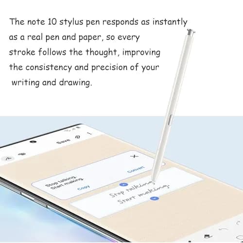 CaoXiong White S Pen Stylus for Samsung Galaxy Note 10 / Note 10 Plus (1 Pen) thumbnail 5