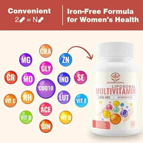 Sambugra Liposomal Multivitamin for Women 50+ thumbnail 6