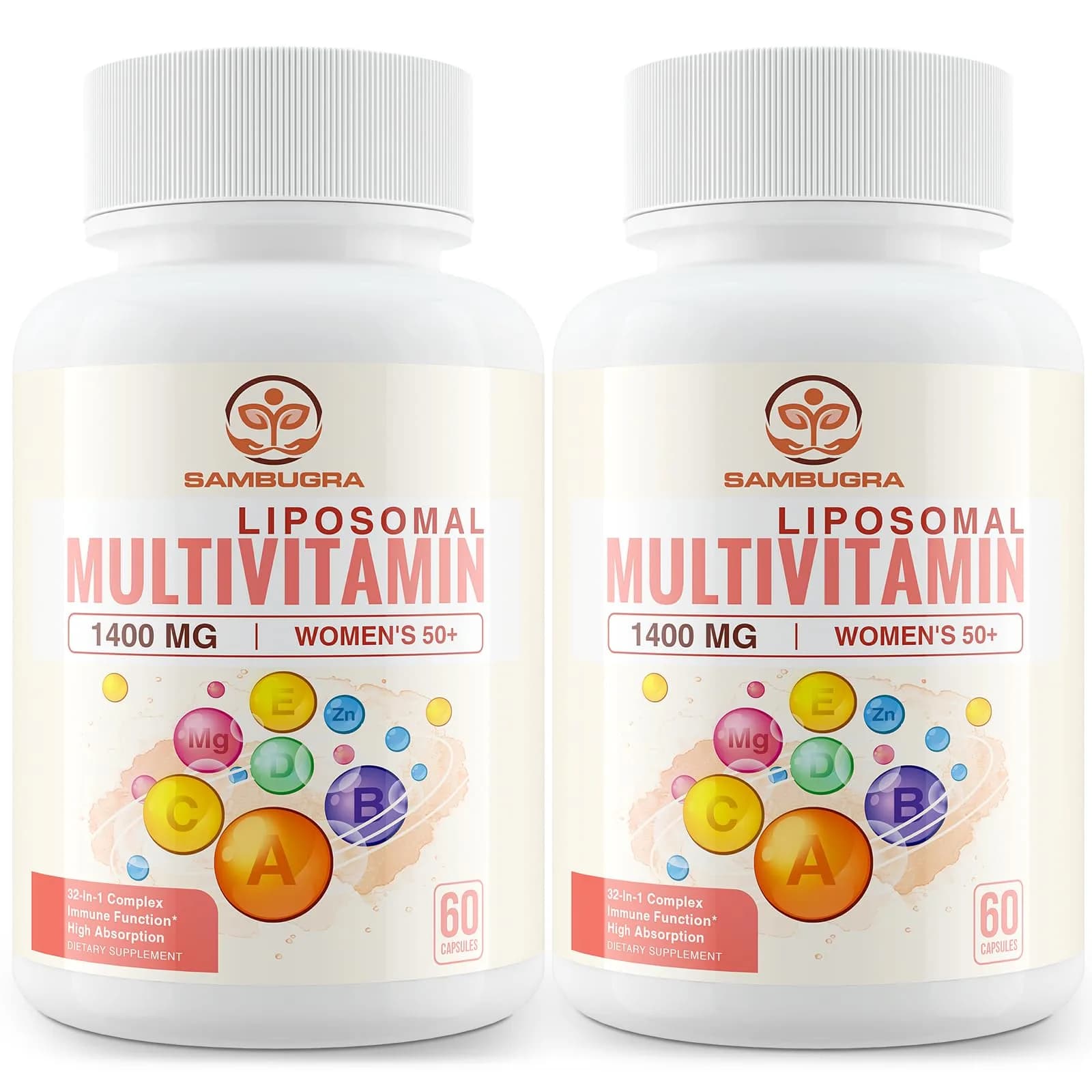 Sambugra Liposomal Multivitamin for Women 50+ — Capsule