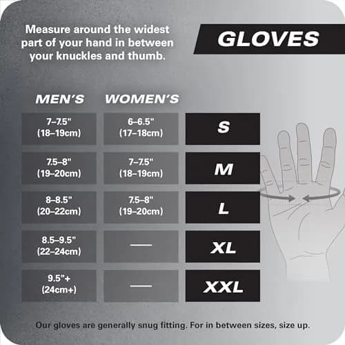 Harbinger Pro Wristwrap Gloves 3.0 - Medium | Enhanced Grip & Wrist Support for Weightlifting thumbnail 4