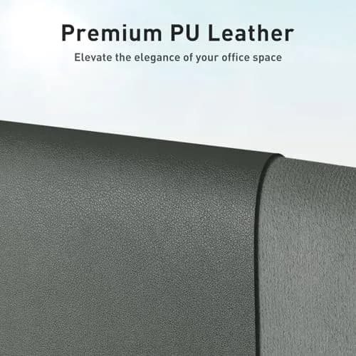 Aothia Jungle Green Desk Pad Protector 122cm x 43cm (48"x17") | Smooth PU Leather for Office & Home thumbnail 2