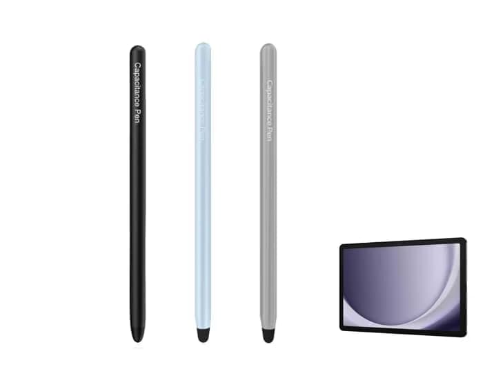 thexxa Universal Stylus Pen for Samsung Galaxy Tab A7/A7lite/A8/A9+ & iPad/Android/Microsoft/Surface Devices | Black+Blue+Gray thumbnail 3