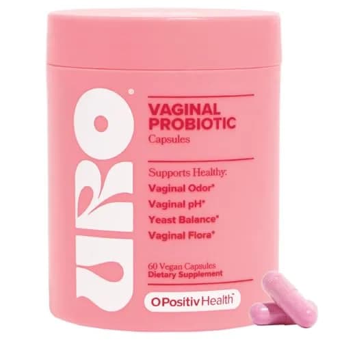 O Positiv URO Vaginal Probiotics 60 Count (1 Month Supply) | Supports Vaginal Health & pH Balance thumbnail 1