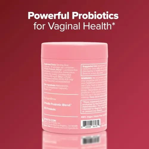 O Positiv URO Vaginal Probiotics 60 Count (1 Month Supply) | Supports Vaginal Health & pH Balance thumbnail 9