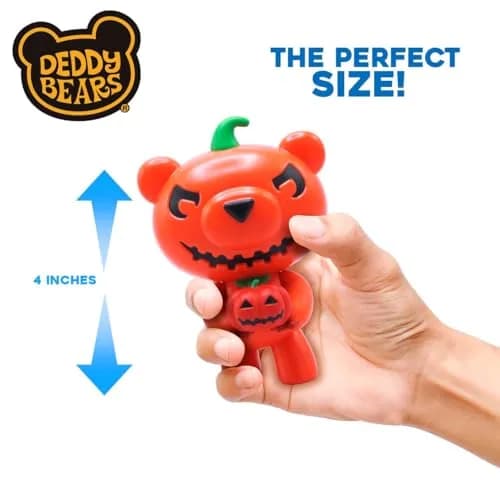 Just Toys LLC Deddy Bears Series 1 Squash Action Figure 10.16cm (4 inches) | ASTM-Tested Toy for Kids 3+ thumbnail 2