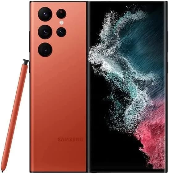 YJSK S Pen Replacement for Samsung Galaxy S22 Ultra 5G Stylus Pen with Bluetooth, 4096 Pressure Sensor, Air Command, 5 Tips (Red) thumbnail 5