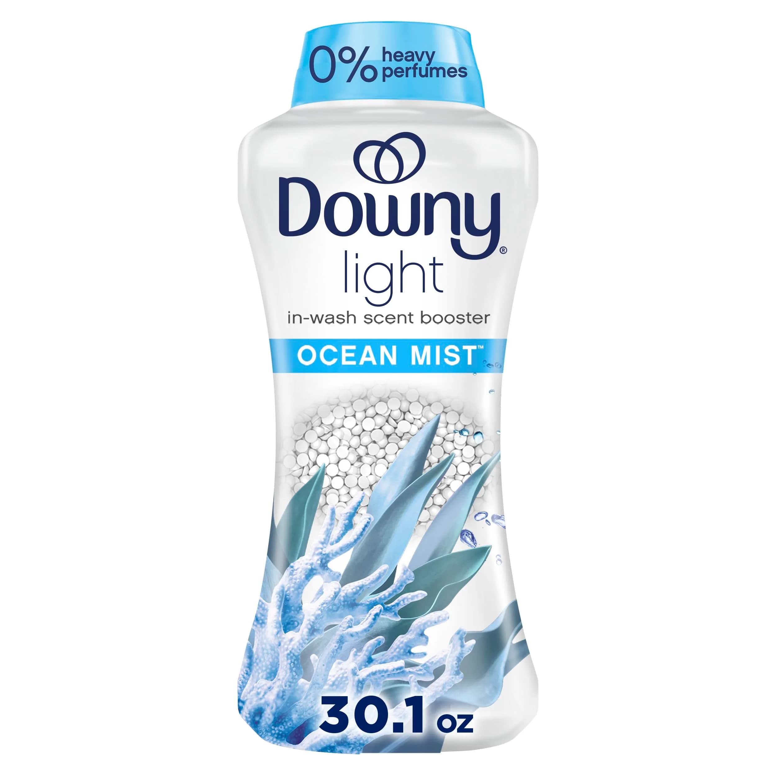 Downy Light Laundry Scent Booster Beads, Ocean Mist Scent, 30.1 OZ