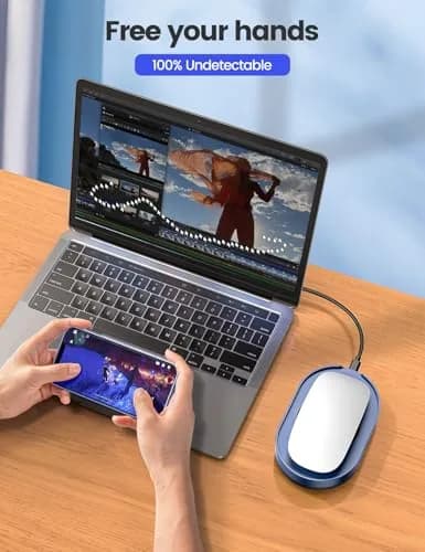 Vaydeer Undetectable Mouse Mover M3 Mouse Jiggler 140g (0.31 lb) | Keeps PC Active thumbnail 7