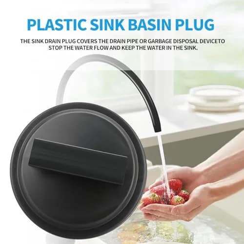 Dincerpen 3 Inch Garbage Disposal Splash Guard & Cover | Oil & Cold Resistant Rubber thumbnail 6