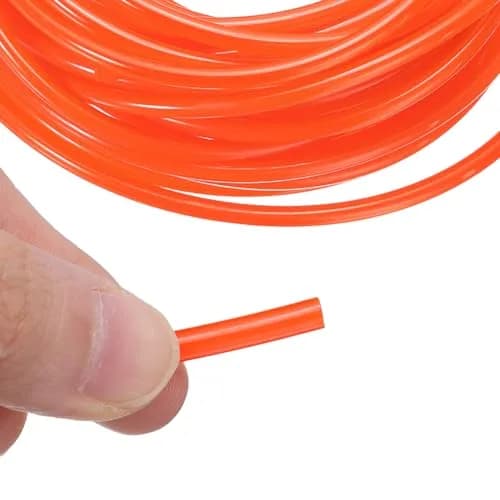 uxcell Orange Polyurethane Round Belt 4mm Dia, 10m (33ft) | Drive Transmission Smooth Surface thumbnail 4