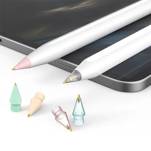 FAFALITHIC Gourd-Shaped Fine Point Replacement Tips for Apple Pencil 6-Pack | Sensitive & Smooth Writing thumbnail 3