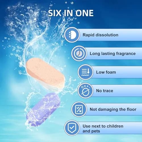 Nukisa Floor Cleaner Concentrate Blocks 500ml Per Bottle (Pack of 5) | Eco-Friendly Cleaning Agent for All Robot Vacuums thumbnail 6
