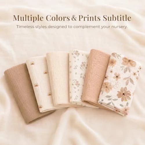 Konssy Muslin Nursing Pillow Covers - 2 Pack, Cream Soft Cotton Slipcover for Baby | 63.5 x 45.7 cm (25 x 18 inches) thumbnail 9