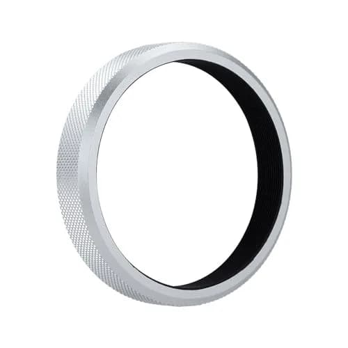 JJC Metal Lens Filter Adapter for Fuji X100VI X100V X100F X100T X100S X100 X70 Cameras | Fits 49mm Filters & Fuji FLCP-49 Lens Cap thumbnail 1