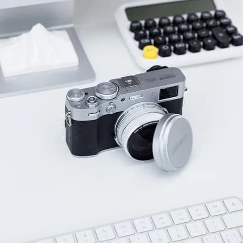 JJC Metal Lens Filter Adapter for Fuji X100VI X100V X100F X100T X100S X100 X70 Cameras | Fits 49mm Filters & Fuji FLCP-49 Lens Cap thumbnail 7