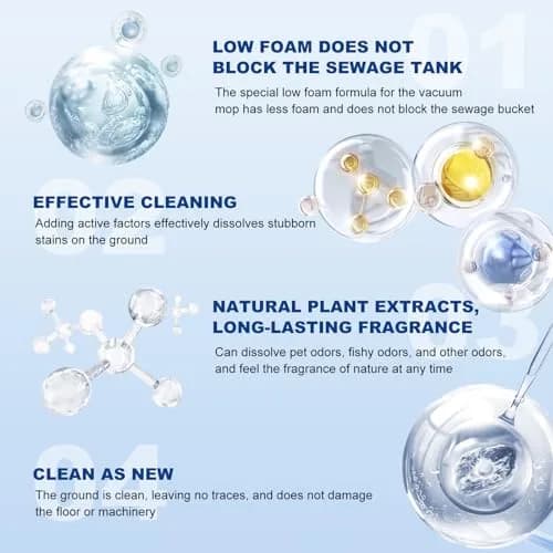 Nukisa Orange Scent Cleaning Solution Blocks | 1660 ml (56.1 fl oz) | For Tineco Vacuums thumbnail 5