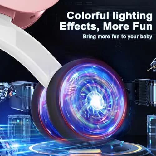 Gamfeiny Colorful Lighting Baby Balance Bike Toys for 1 Year Old Girl Gifts, 10-36 Month Toddler Balance Bike, 2.42 kg (4.6 lb) | No Pedal 4 Silence Wheels & Soft Seat thumbnail 2