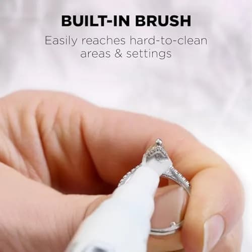Weiman Jewelry Cleaner & Sparkle Stick - Portable On-The-Go Cleaning for Diamond Engagement Rings, Wedding Rings, Gemstones, Necklaces, Earrings, Bracelets (1-Pack) thumbnail 7