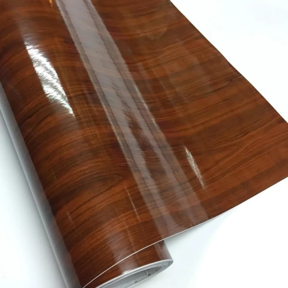 GreceYou Wood Grain Vinyl Wrap Sticker Decal Car Interior Wraps 40x100cm | Waterproof Self-Adhesive DIY Film