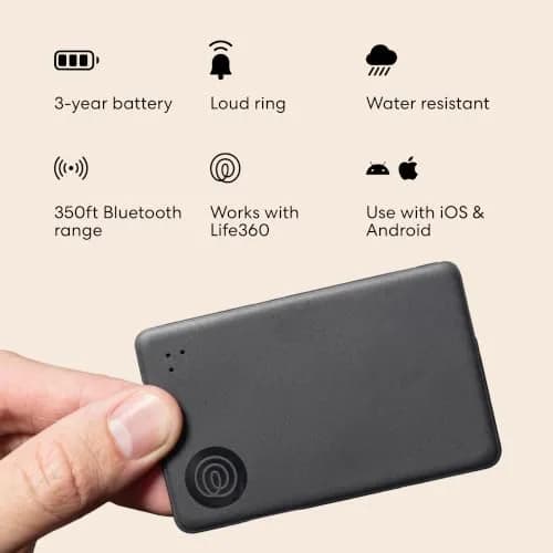 Life360 Tile Slim Wallet Finder & Bluetooth Tracker 2-Pack | Discreet Item Locator for Luggage & Passports thumbnail 5