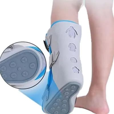 RousuMedi Kids AFO Ankle Foot Orthosis Pediatric Drop Foot Splint Medium Right thumbnail 7