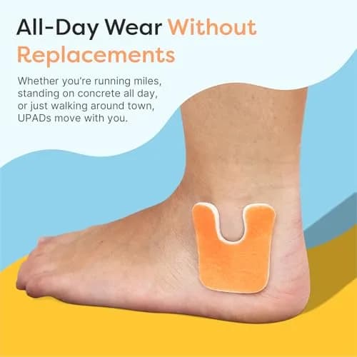 ZenToes U-Shaped Felt Callus Pads 18 Count | Cushioning for Foot Pain Relief thumbnail 8