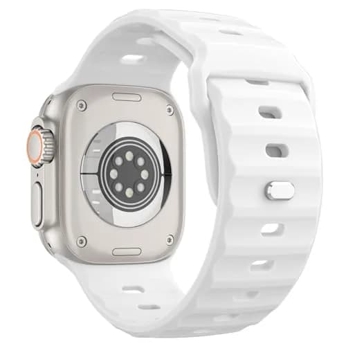 MoKo Ocean Band Compatible with Apple Watch 42/44/45/46/49mm | Waterproof Silicone Sport Strap thumbnail 1