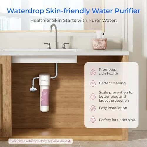 Waterdrop BFU2 Bathroom Sink Filter for Skincare 320 Gallons | Reduces Chlorine & Scale thumbnail 3