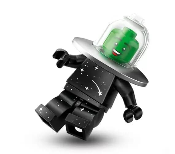 LEGO Minifigures Series 26 Flying Saucer Costume Fan 71046 (1 Piece, Bagged) | ASTM-Tested Educational Toy Building Block