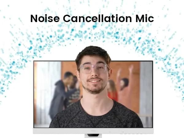 BenQ 27" FHD IPS Monitor with USB-C, Eye-Care Tech, Height Adjustment | 100Hz, Daisy Chain, Noise-Cancelling Mic thumbnail 11