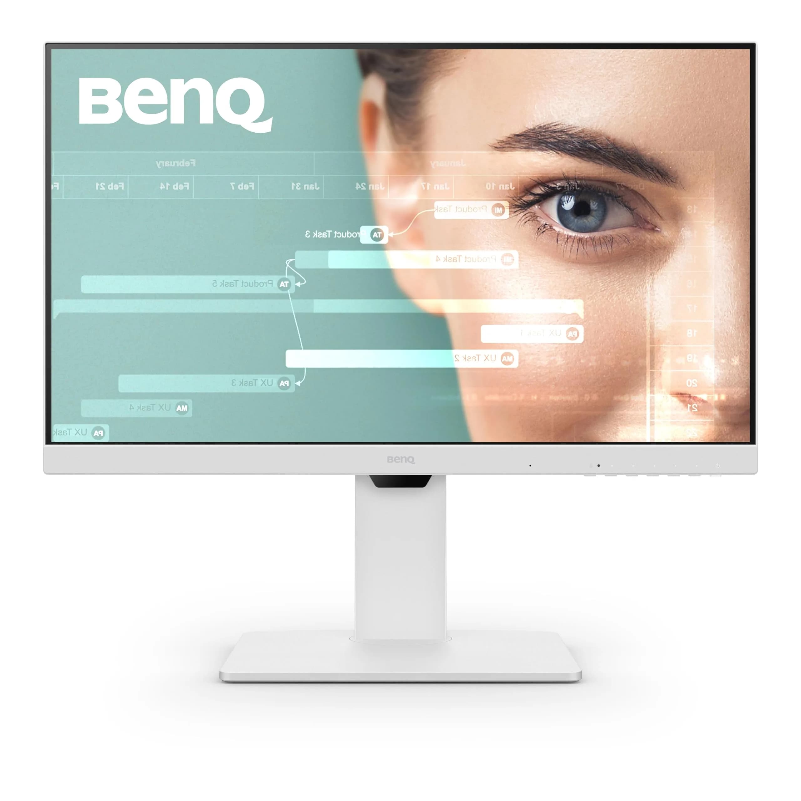 BenQ GW2490 24" Monitor 100Hz FHD IPS Eye-Care Tech VESA Mount Thin Bezel Low Blue Light — 27" FHD | 100Hz | 65W USB-C