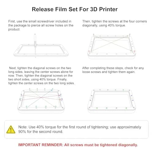 CHINDRAG Integrated FEP Release Film 197x131x0.15mm (2-Pack) | High Transmittance for Anycubic Photon Mono 2/4 thumbnail 7