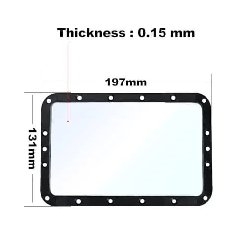 CHINDRAG Integrated FEP Release Film 197x131x0.15mm (2-Pack) | High Transmittance for Anycubic Photon Mono 2/4 thumbnail 3