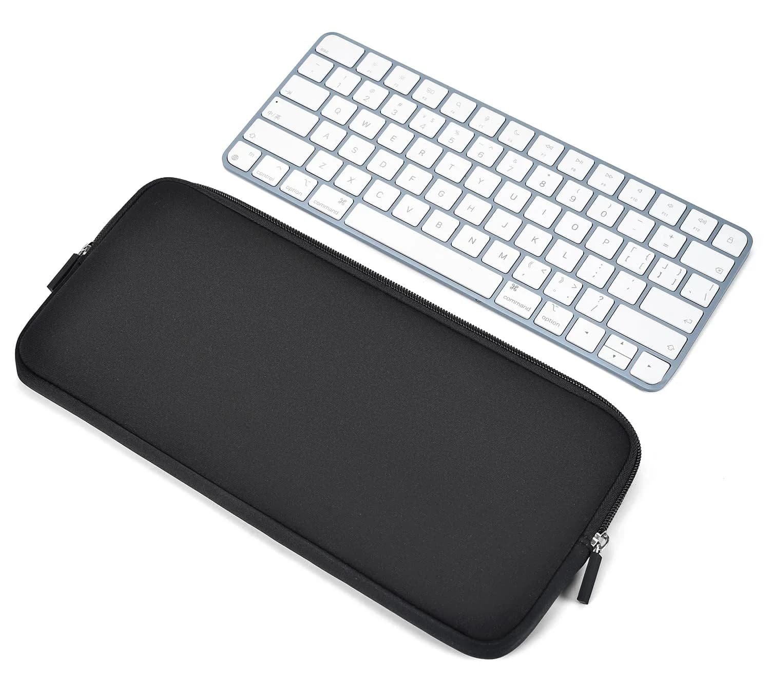 CASEDAO Padded Magic Keyboard Sleeve Case for Apple Magic Keyboard 29.5cm (11.6") | Shockproof Protective Bag — Black