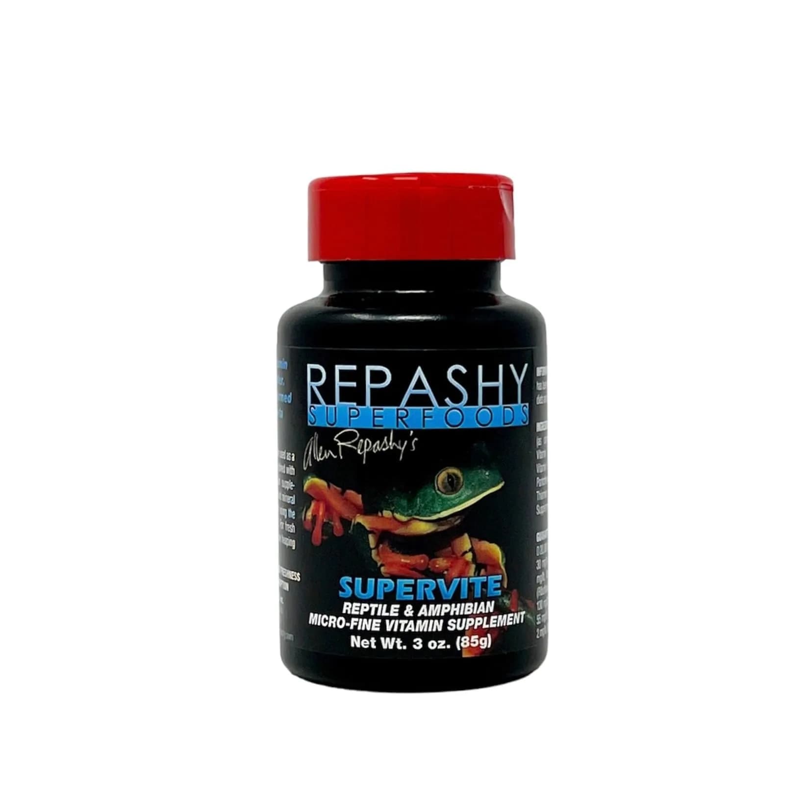 Repashy SuperFoods SuperVite Reptile & Amphibian Micro-Fine Vitamin Supplement Powder 3 oz (85 g) | Essential Vitamins for Insect Feeders - main product image