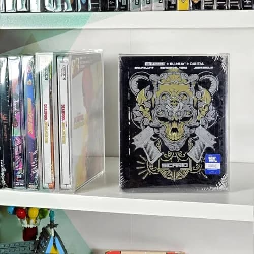 MALKO Steelbook Protectors 10 Pack | Clear, Recyclable, Acid-Free for Blu-Ray & Game Cases thumbnail 4