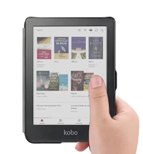 Stianiiie Premium PU Leather Cover for Kobo Clara 6" | Smart Sleep/Wake Slim Case thumbnail 4