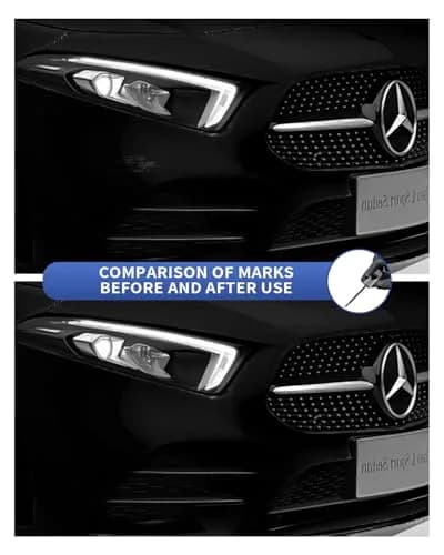 PARTS4EV Black/Jet Black Touch Up Paint Pen 0.41 Fl Oz (12ml) | Exact Match for Mercedes-Benz Chips & Nicks thumbnail 3