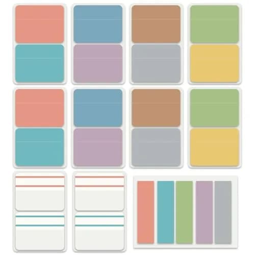 ELII Clear Book Tabs 500 PCS | Writable & Repositionable Sticky Index Tabs for Annotating Books thumbnail 7
