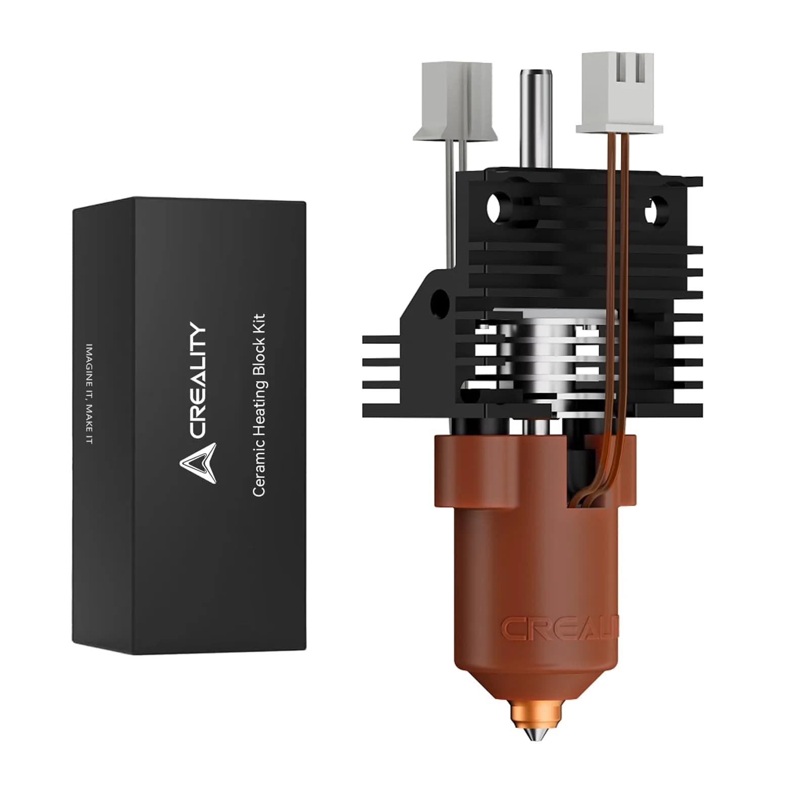 Creality Official K1 Max/K1C/K1 SE/K1 Ceramic Heating Block Kit | Supports 300°C High Temp, High-Speed Printing - main product image